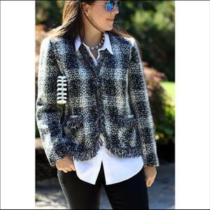 CAbi Best In Show Tweed Blazer 4